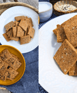 Rozemarijn zeezout toastjes - 15 stuks